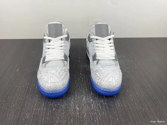 Kick Theory Retro Jordan 4 Laser Anniversary 705333-105 30th 0601